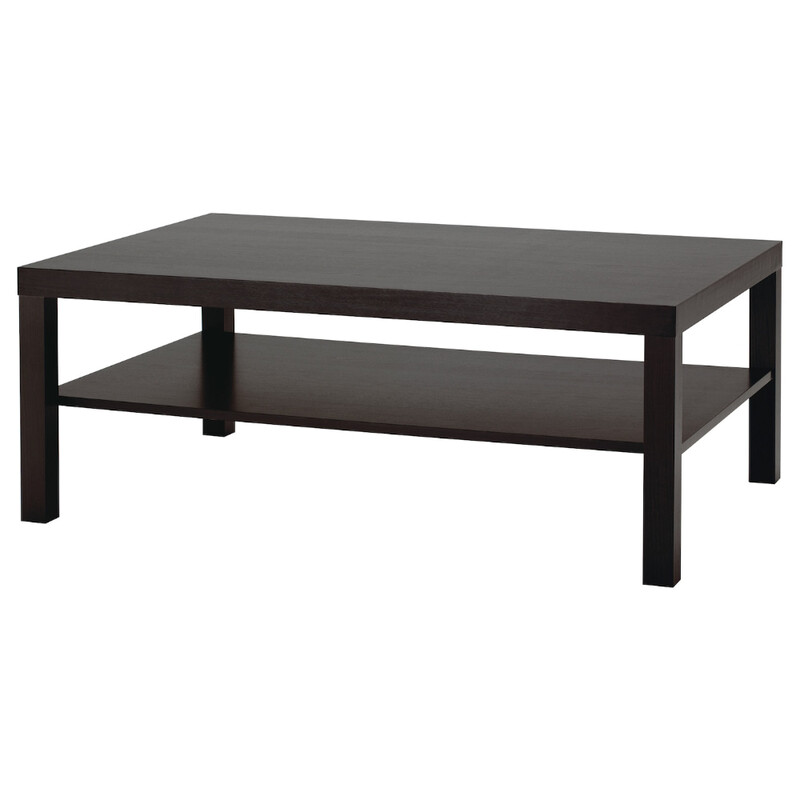 

Generic Coffee table, black-brown, 118x78 cm