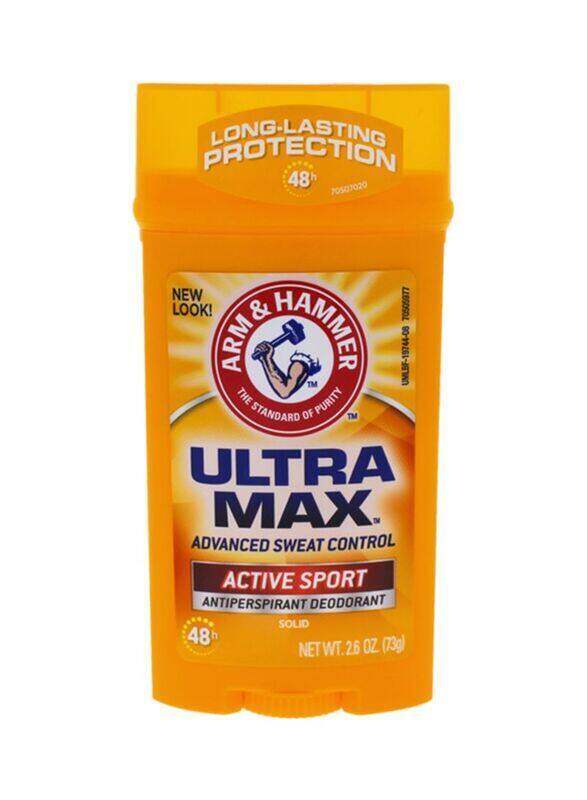 

Arm & Hammer Ultramax Antiperspirant Deodorant, 73gm