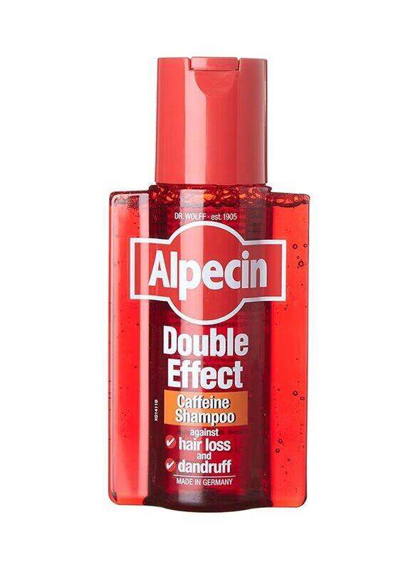 

Alpecin Double Effect Dandruff And Hair Loss Caffeine Shampoo Clear, 200ml