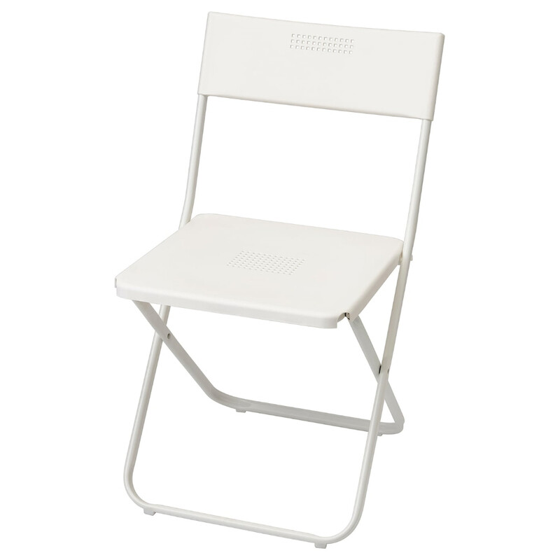 

Generic Chair, outdoor, foldable white
