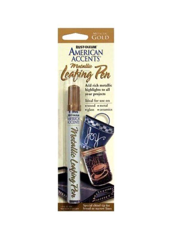 

Rust-Oleum 9.8ml American Accents Metallic Leafing Pen, Gold