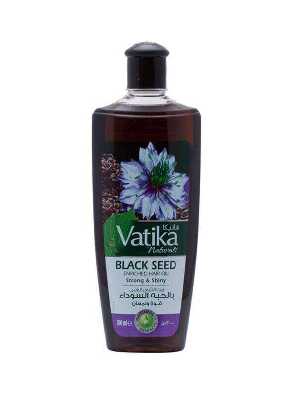 

Vatika Naturals Black Seed Enriched Hair Oil for All Hair Types, 300ml