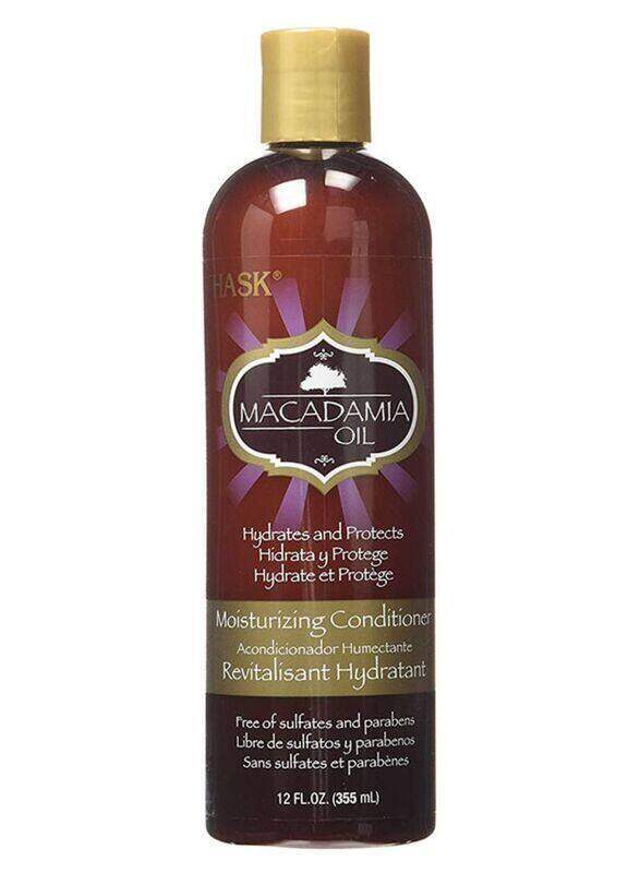 

Hask Macadamia Oil Moisturizing Conditioner, 355ml