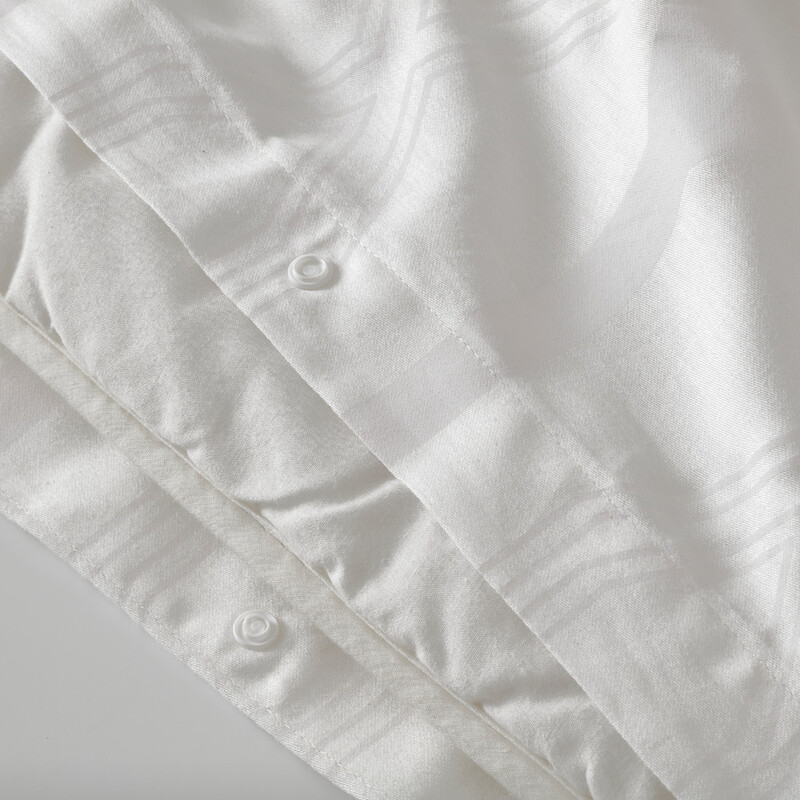 

FROKNABO Duvet cover and 2 pillowcases, white, 240x220/50x80 cm