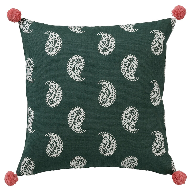 

AROMATISK Cushion cover, leaf green, 50x50 cm