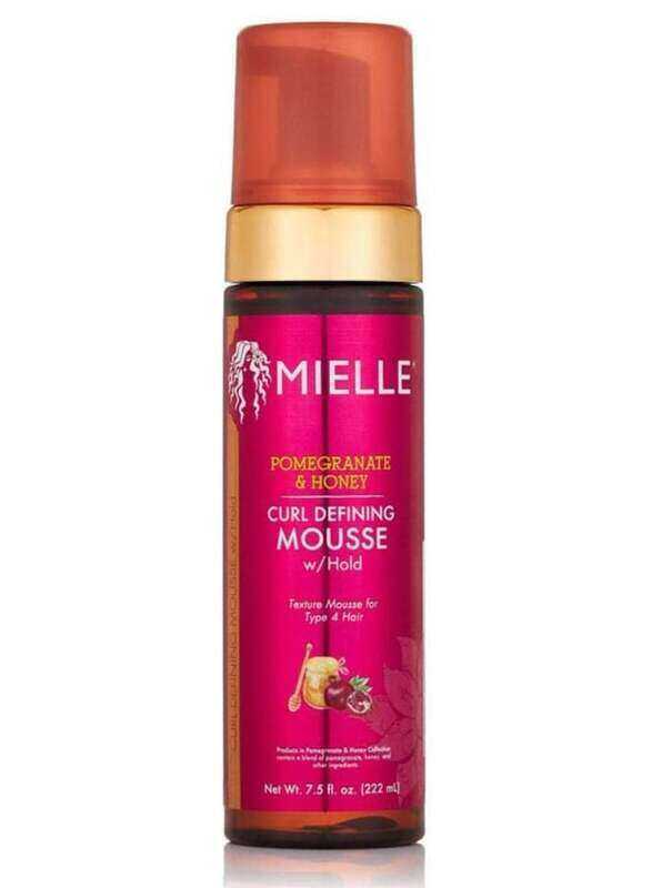 

Mielle Pomegranate & Honey Curl Defining Mousse w/hold 7.5oz
