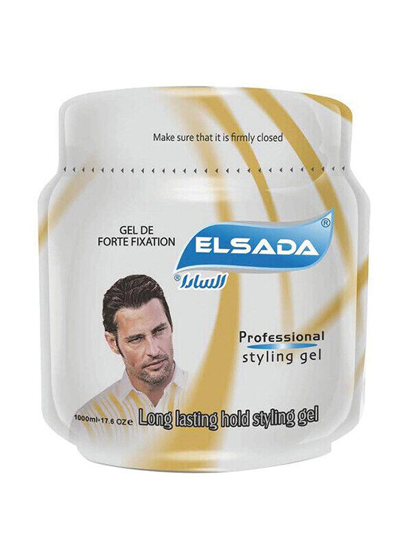 

Elsada Professional Hair Styling Gel Yellow, 1000ml