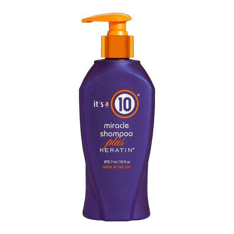 

It's a 10 Haircare Miracle Shampoo Plus Keratin 295.7 Ml