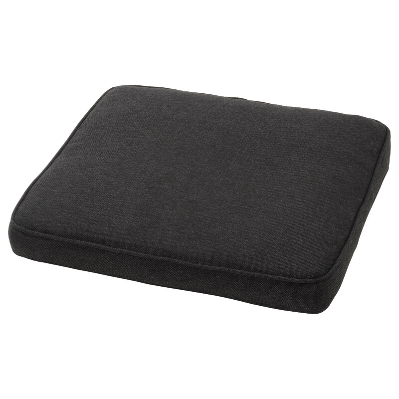 

GOKVALLA Cover for chair cushion, outdoor anthracite, 50x50 cm