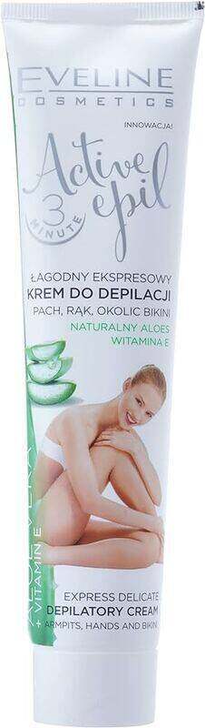 

Eveline Cosmetics Active Epil Aloe Vera Depilatory Cream 125ml