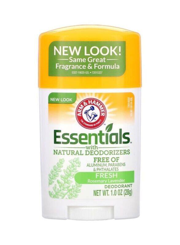 

Generic Arm & Hammer Essentials Natural Fresh Deodorant, 28gm