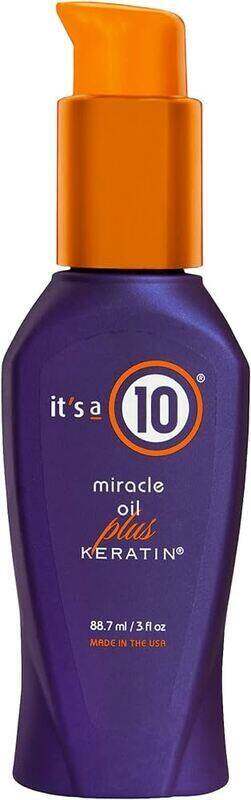 

It's a 10 Haircare Miracle Oil Spray Plus Keratin 88.7 Ml