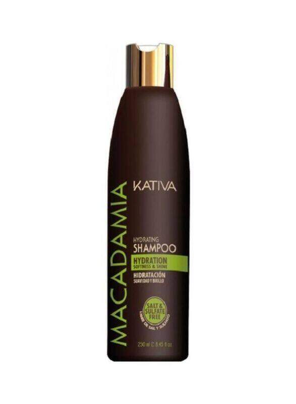 

Kativa Macadamia Hydrating Shampoo for All Hair Types, 250ml