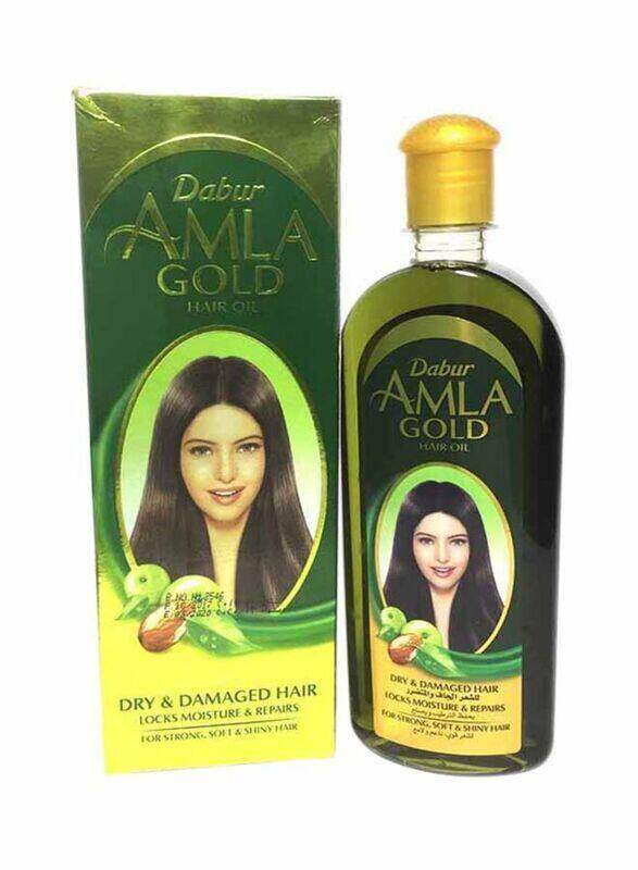 

Dabur Amla Gold Hair Oil for All Hair Types, 300ml