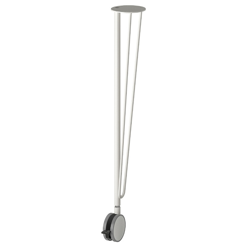 

Generic Leg with castor, white, 70 cm