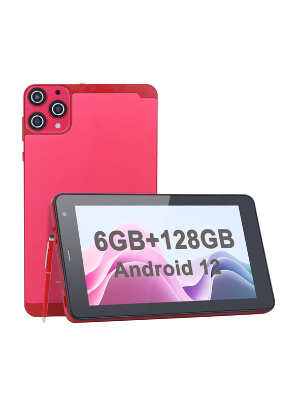 

Cidea CM515 128GB Red 7-Inch Tablet, 6GB RAM, 4G