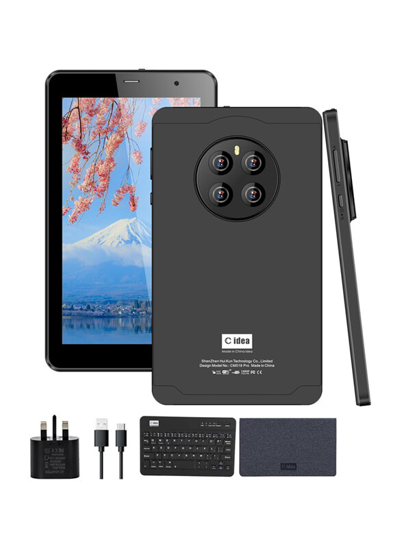 

Cidea CM518 Pro 512GB Black 7-inch Tablet, 8GB RAM, 5G LTE