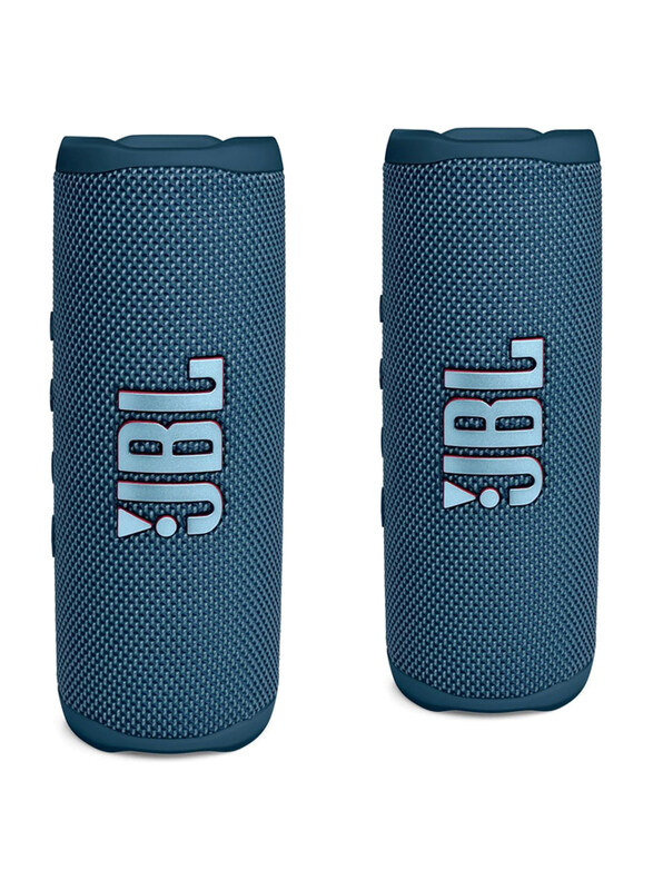 

JBL Flip 6 Waterproof Portable Bluetooth Speaker, 2 Piece, Blue