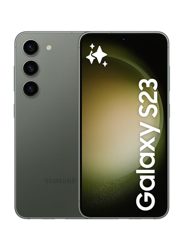 

Samsung Galaxy S23 256GB Green, 8GB RAM, 5G, Dual Sim Smartphone, Middle East Version