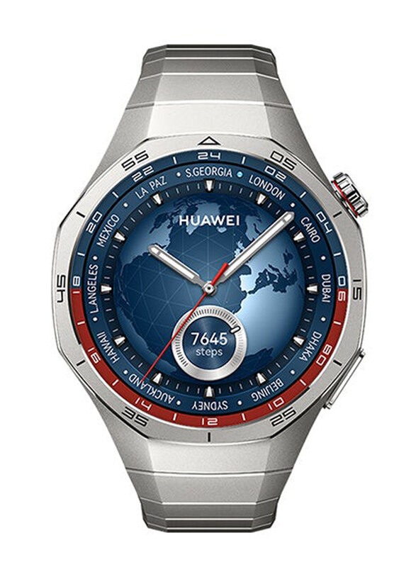 

Huawei Watch GT5 Pro 46mm Smartwatch with Freebuds5i, Titanium