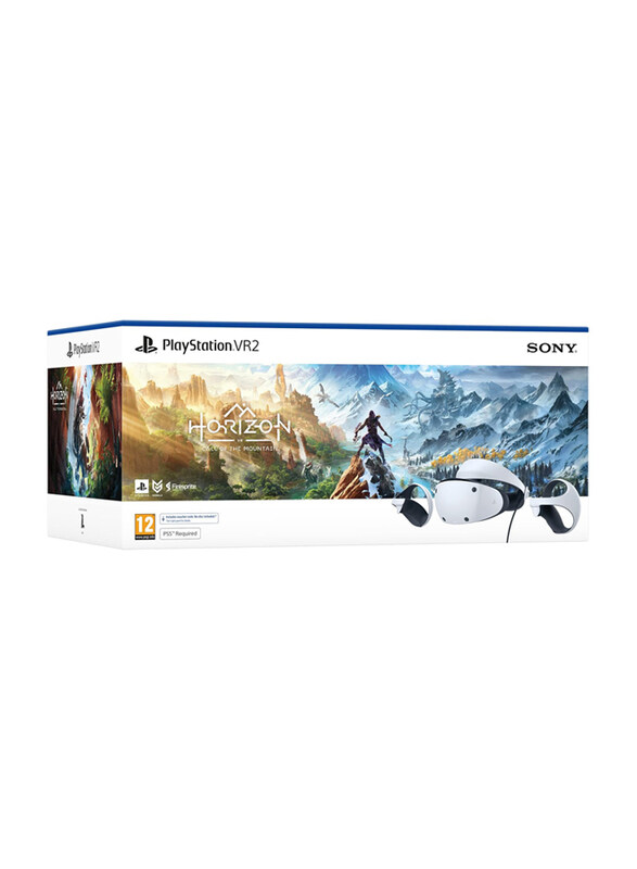 

Sony PlayStation PS VR2+ Horizon Call of Mountain Voucher Bundle, White