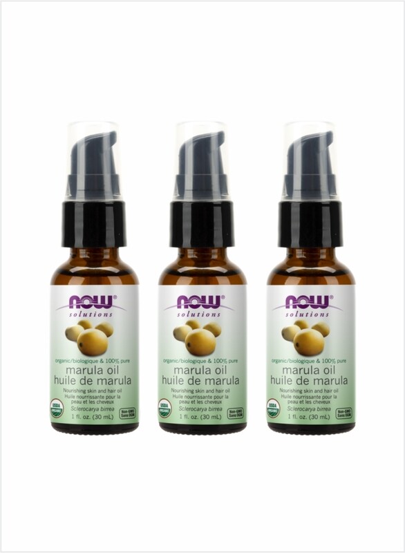 

NOW 100% Pure Marula Oil Nourishing & Hydrating, 30ml Pack of 3
