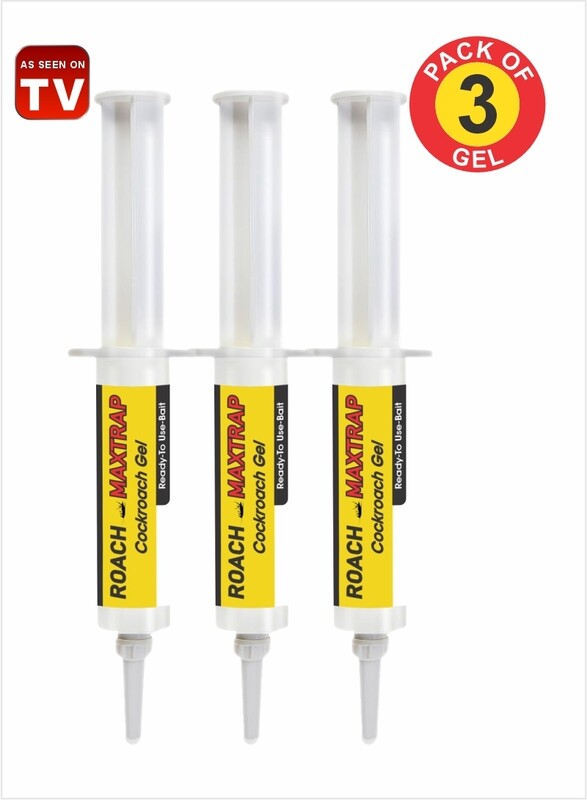 

As Seen On TV Powerful Roach Gel Roach Maxtrap Cockroach Killer 10g Pack Of 3