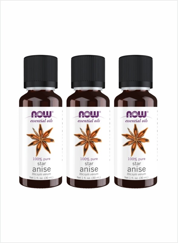 

Now Essential Oils 100% Pure Star Anise Oil 30ml Pack of 3