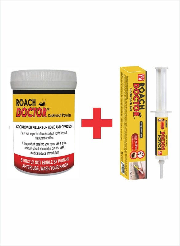 

As Seen On TV Roach Doctor Cockroach Gel & Powder - Complete Pest Control Solution