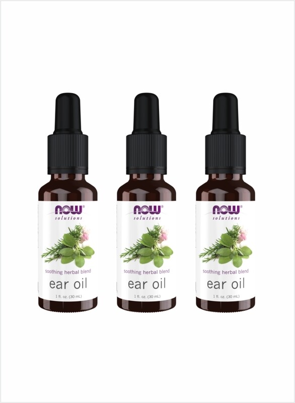 

NOW Ear Essential Oil Natural Soothing Relief, 30ml Pack of 3