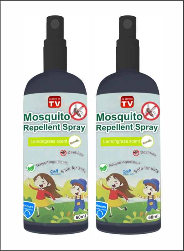 

AS SEEN ON TV DEET-Free Mosquito Repellent for Children 2pck