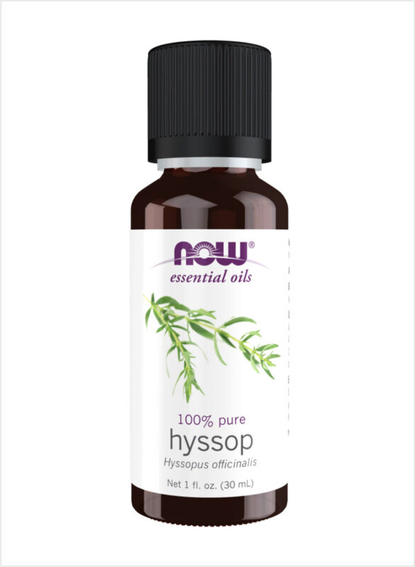 

NOW Hyssop Essential Oil 100% Pure Herbal Freshness, 30ml