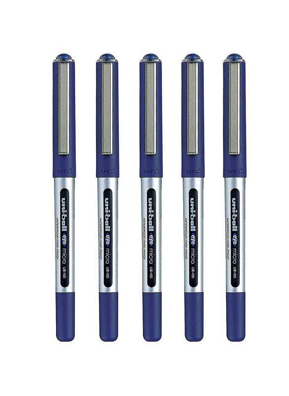 

Generic 5-Piece Eye Micro Roller Pen Blue Ink