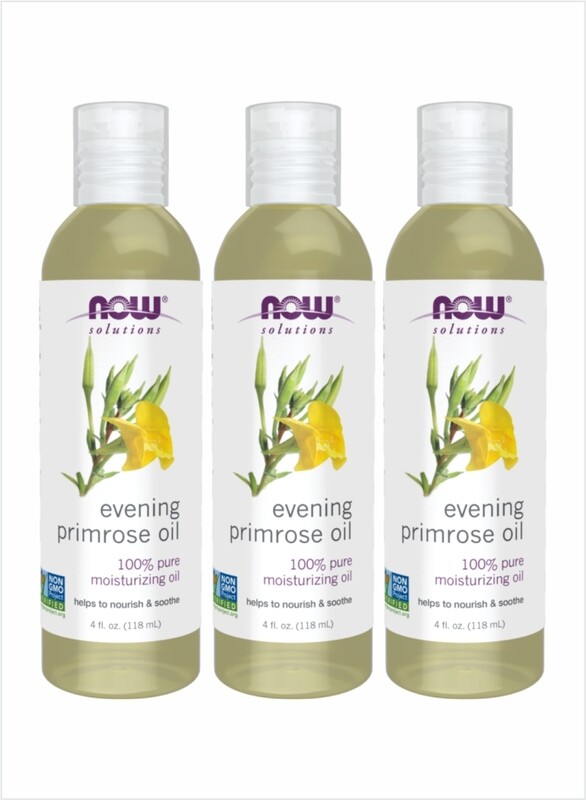 

Now Essential Oils 100% Pure Evening Primrose Oil 118ml Pack of 3