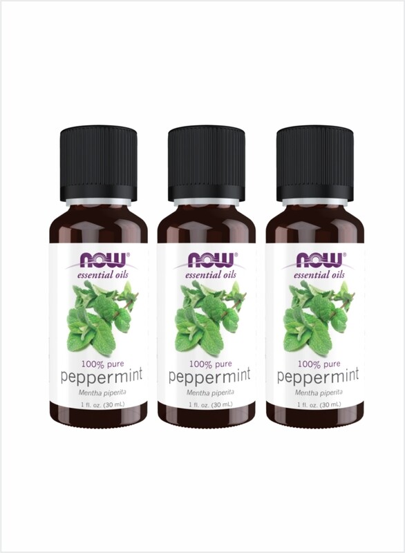 

Now Essential Oils 100% Pure Peppermint Oil 30ml Pack of 3
