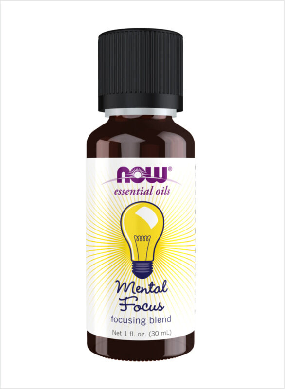 

NOW Essential Oils Mental Focus Blend Clarity & Concentration, 30ml