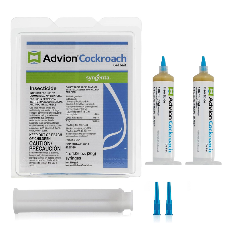 Advion Cockroach Gel Bait Indoor & Outdoor Use 30g - Pack of 2