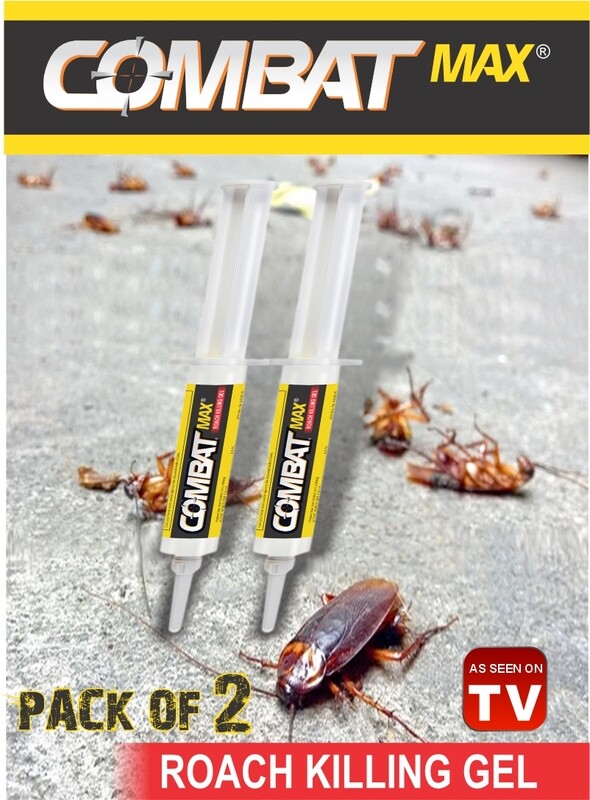 

As Seen On TV Combat Max Roach Gel Effective Pest Control Solution 10g Pack Of 2