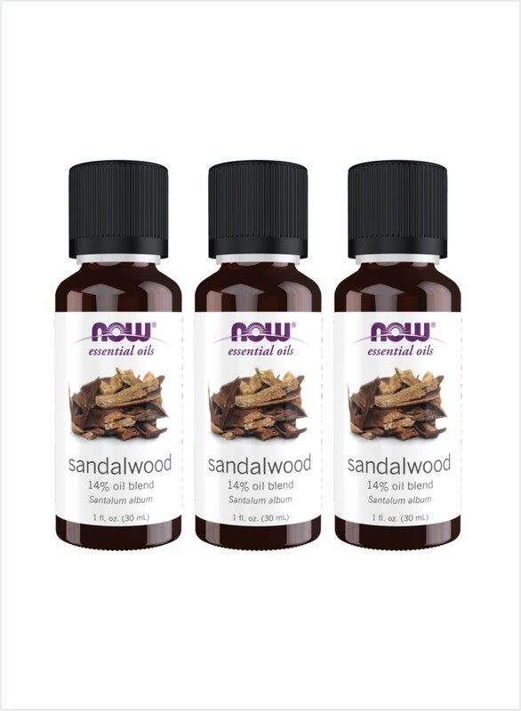 

Now Essential Oils Sandalwood 14% Blend Oil 30ml Pack of 3