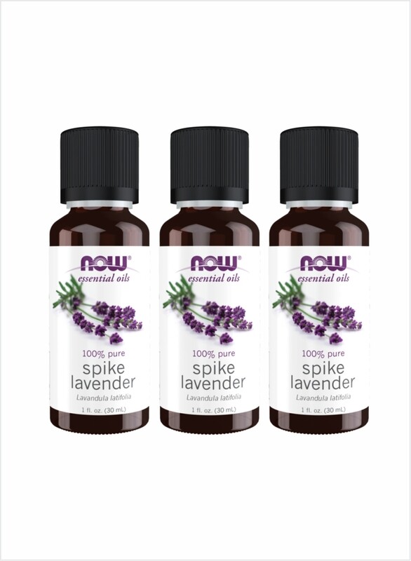 

Now Essential Oils 100% Pure Spike Lavender Oil 30ml Pack of 3