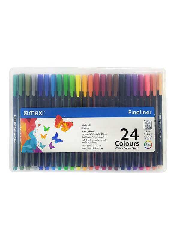 

Generic 24-Piece Fineliner Pens Multicolou