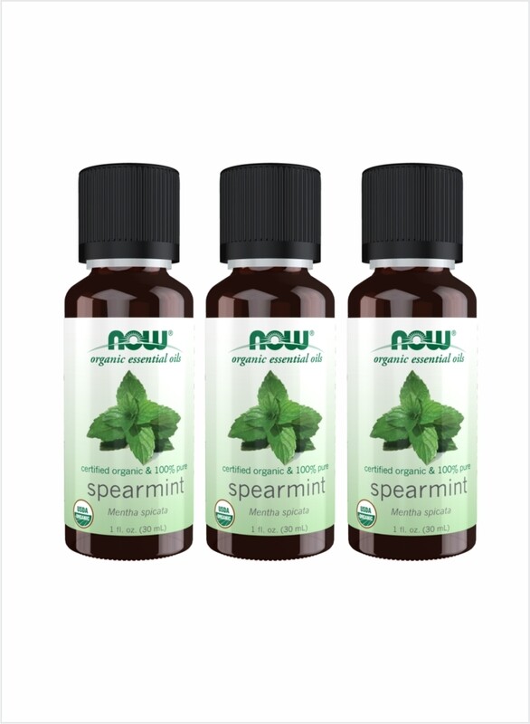 

Now Essential Oils 100% Pure Organic Spearmint Oil 30ml Pack of 3