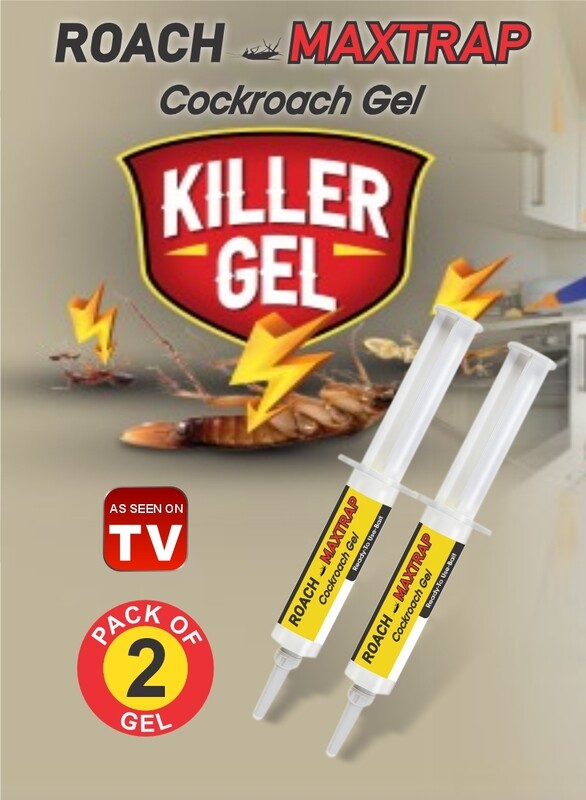 

As Seen On TV Effective Cockroach Gel Roach Maxtrap Pest Control 10g Pack Of 2