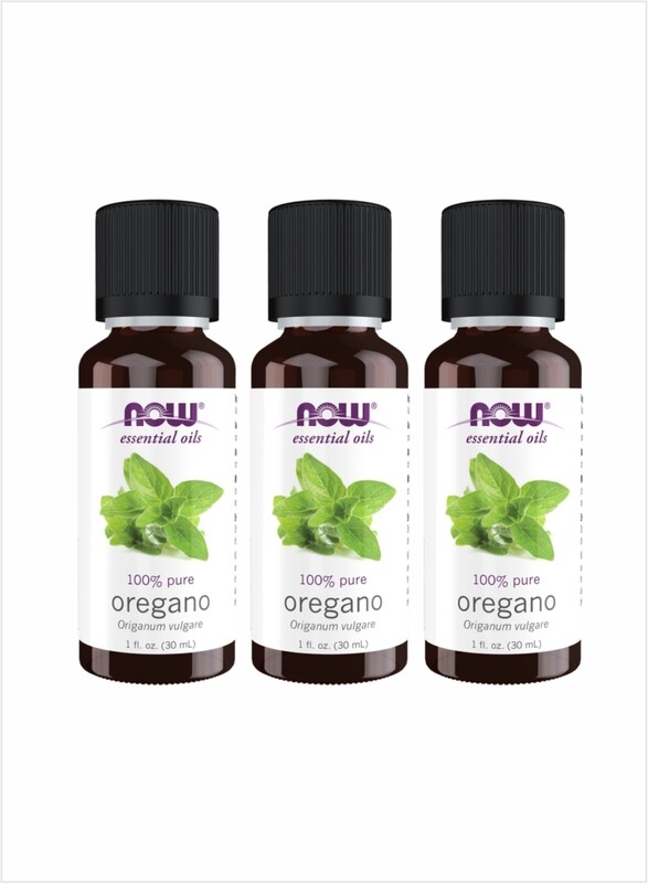 

NOW Essential Oils 100% Pure Oregano Oil Powerful & Herbal, 30ml Pack of 3