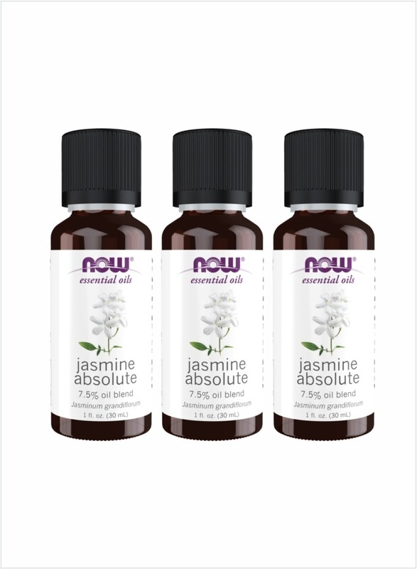 

NOW Jasmine Absolute Blend Premium Aromatherapy Floral, 30ml Pack of 3