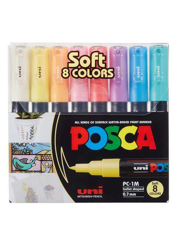 

Generic 8-Piece Extra Fine Bullet paint Marker Multicolour