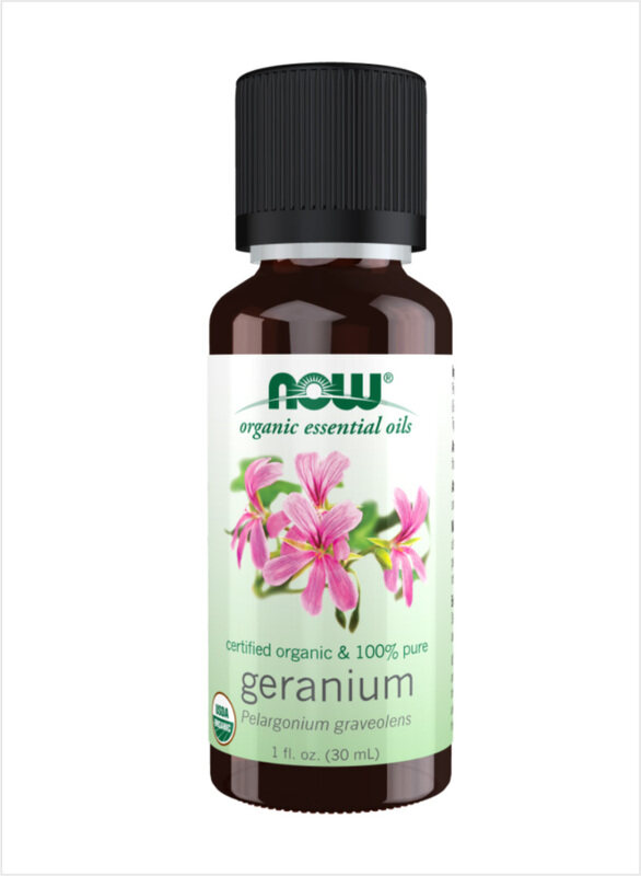 

NOW Geranium Essential Oil 100% Pure Floral Freshness, 30ml