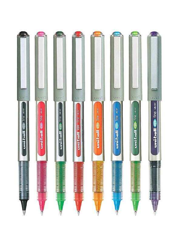 

Generic 8-Piece Eye Fine Roller Pen 0.7mm Tip Multicolour