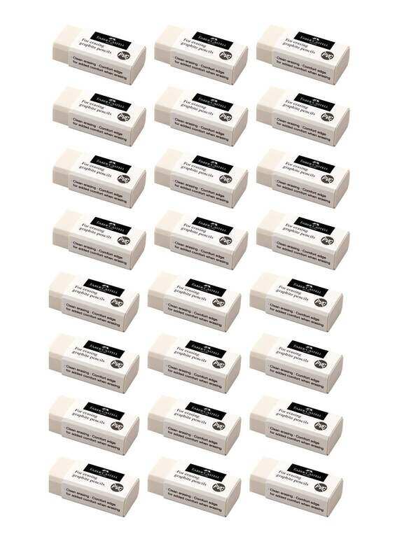 

Generic 24-Piece PVC Free Pencil Eraser Set