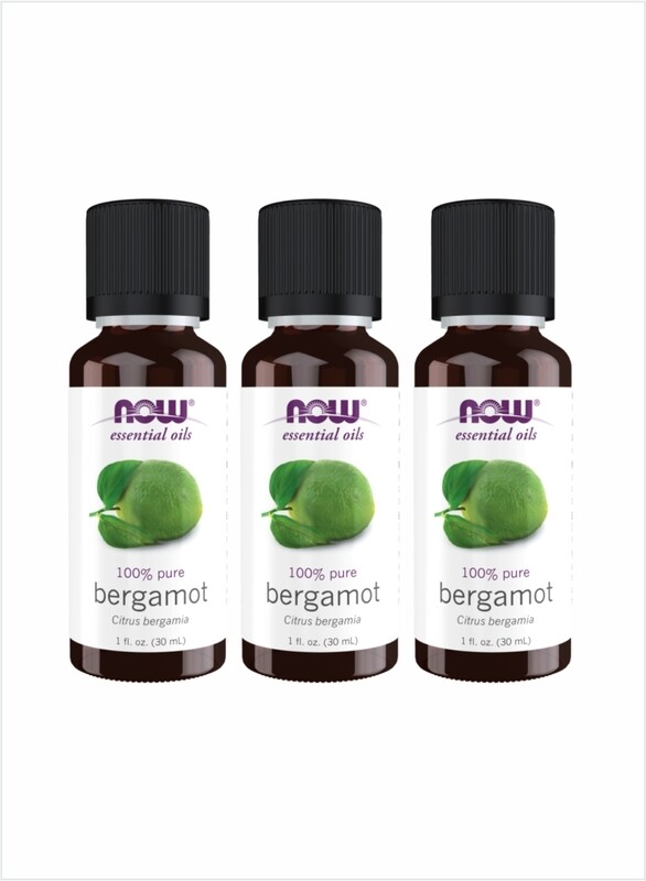 

Now Pure Bergamot Essential Oil Citrus & Uplifting Aromatherapy, 30ml Pack of 3